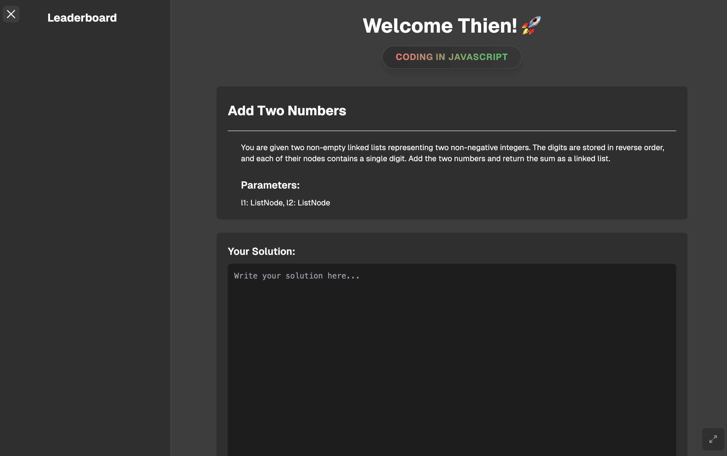 Coding Platform